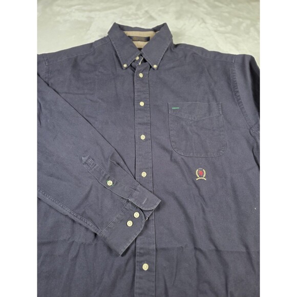Vintage Tommy Hilfiger Men's Large Button-Down‎ Shirt - Picture 1 of 8